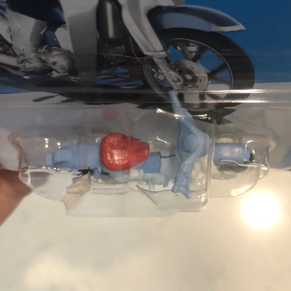 Honda Super Cub Toy - Blue and White